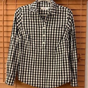 Vineyard Vines Black and White Checkered Shirt